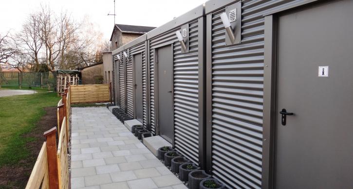 Camping Struppen moderne Sanitäreinrichtungen