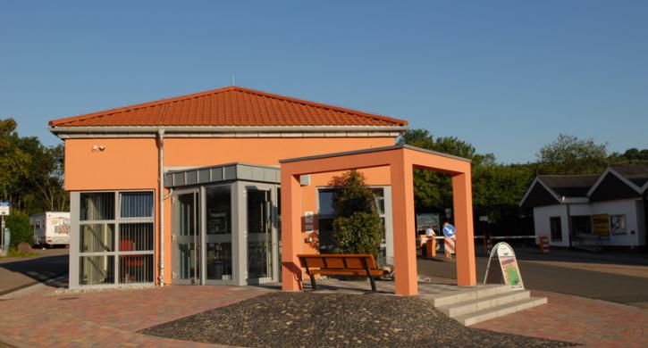 Rezeption Campingplatz Bostalsee