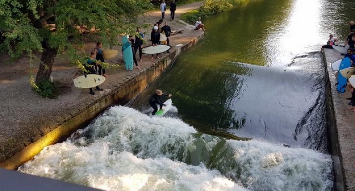 Campingplatz München an der Isar
