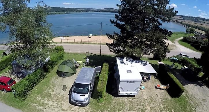 Stellplätze am See Campingplatz Lac de Panthier