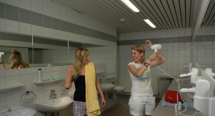 moderne Sanitäreinrichtungen